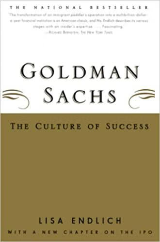 预订 goldman sachs: the culture of success