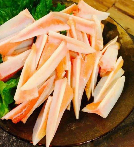 果亦橙新鲜带肉鸡胸软骨生鲜冷冻鸡三角骨鸡胸脆骨油炸食材4斤 2斤带