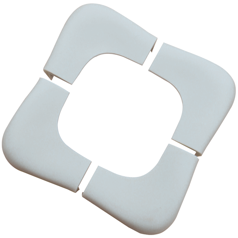 SOFS L型儿童防撞角婴幼儿安全防护角桌角防碰保护套加宽加厚 硅胶护角(4个)