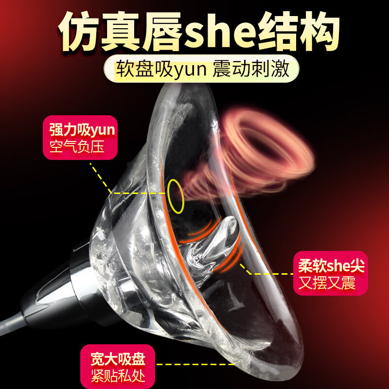羅格（Luoge）新款B女用舌舔吮吸按摩棒刺激陰蒂震動(dòng)女性電動(dòng)刺激輔助玩 LG115B-充電款
