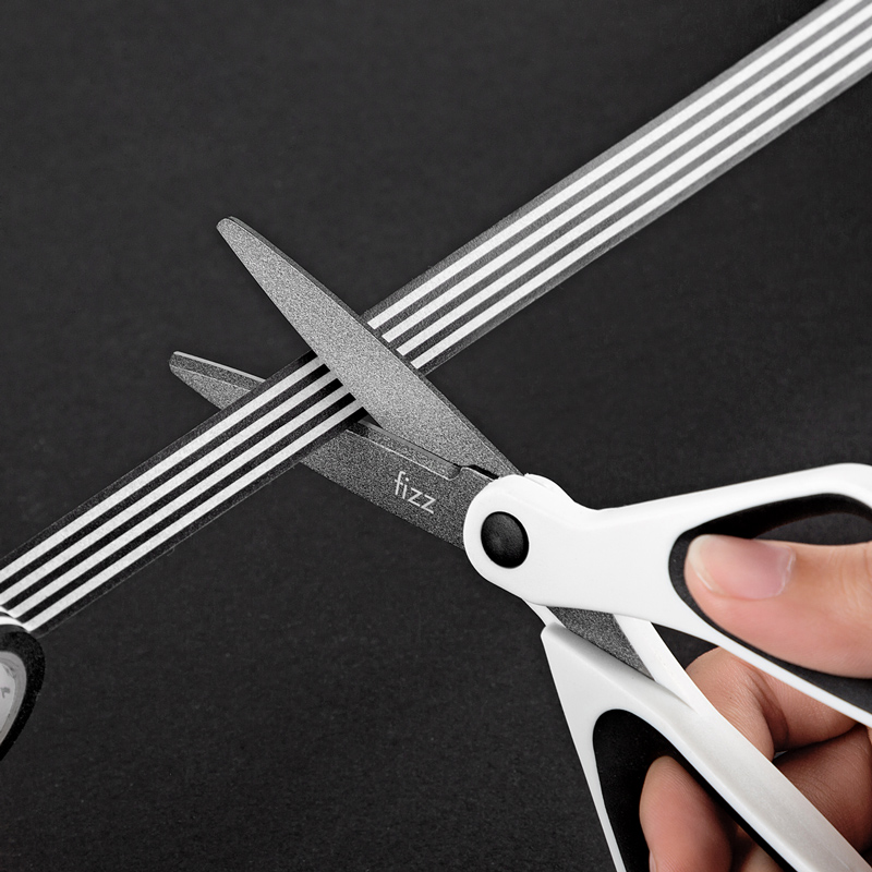 飞兹(fizz)特氟龙剪刀/防粘不锈钢剪刀/防水防污生活办公用品 fizz