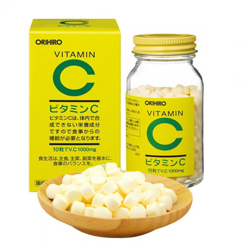 康创优品日本维生素c咀嚼维他命vc免疫欧力300粒