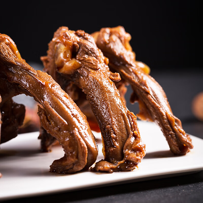 沈万三卤味鸭锁骨苏州昆山特产休闲零食鸭货鸭架子网红熟食卤味下酒菜 鸭脖鸭胗鸭锁骨卤味零食组合290g