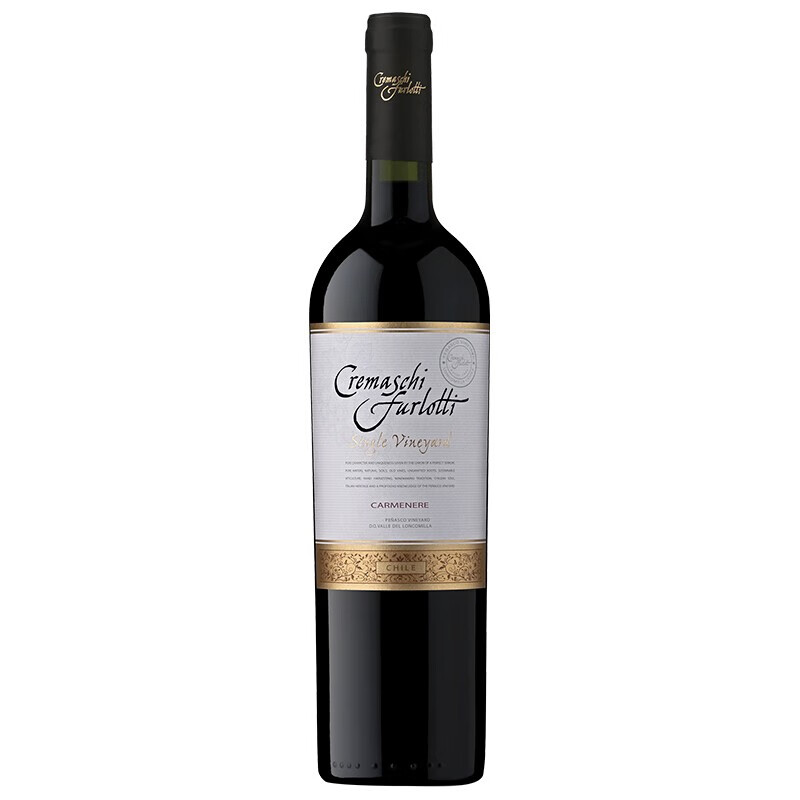 智利原瓶进口红酒 格雷曼-家族单一葡萄园卡曼尼干红葡萄酒 单支装750