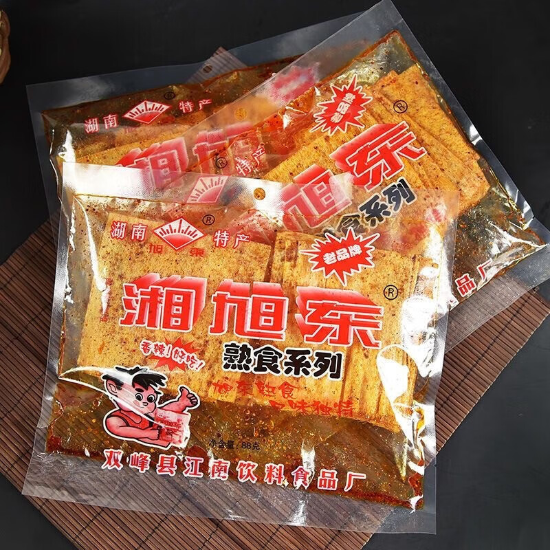 湘旭东湖南特产辣条旭东麻辣片大辣片儿时经典8090童年回忆 湘旭东 88g*10包
