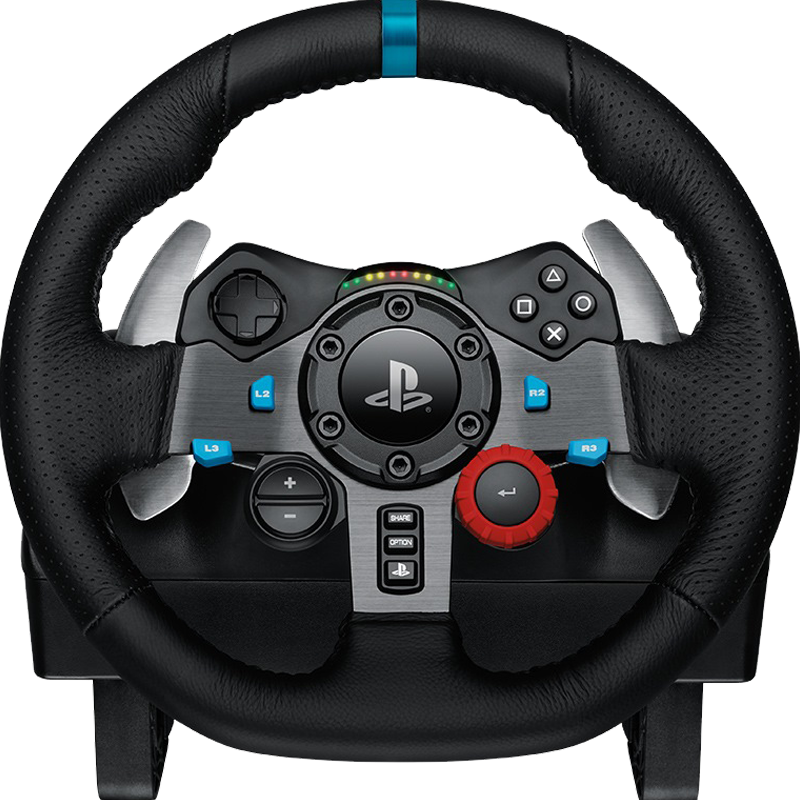 罗技（G）G29/G920/G923游戏方向盘 赛车方向盘模拟器力反馈 GT赛车7地平线5欧卡2极品飞车 G29方向盘+踏板+排挡杆