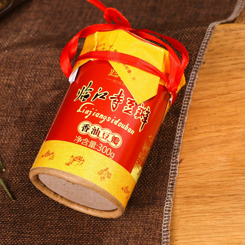 临江寺豆瓣酱香油金钩豆瓣300g家用下饭拌面佐餐酱四川资阳特产 香油