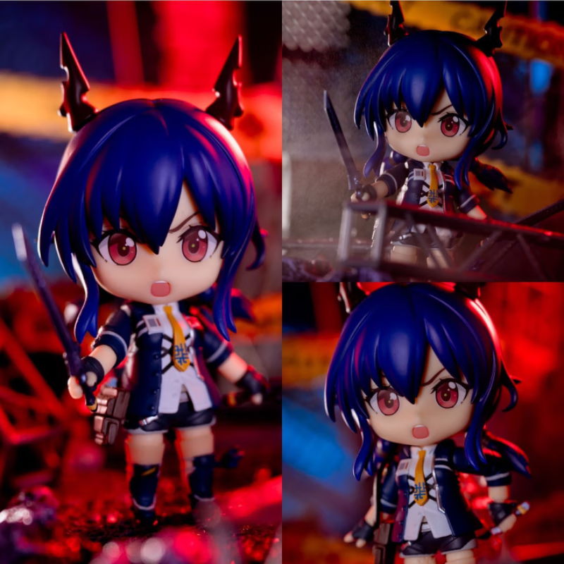 粘土人明日方舟1422陈sir手办1375萨卡兹佣兵w动漫二次元 明日方舟陈