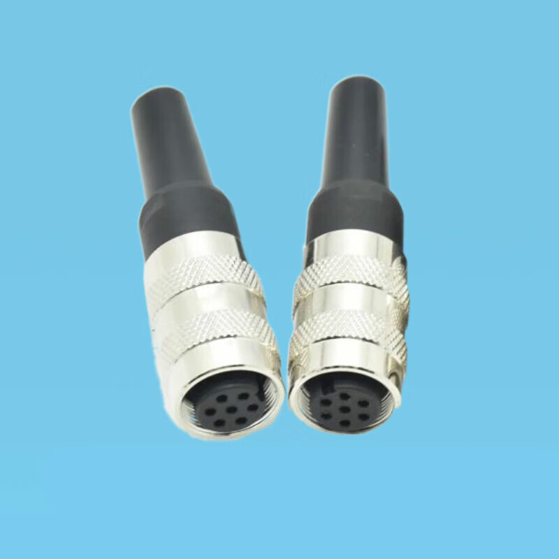 唔哩水航空插头m16 j09 c09 公头母头2芯3芯4 5 678912141924传感器