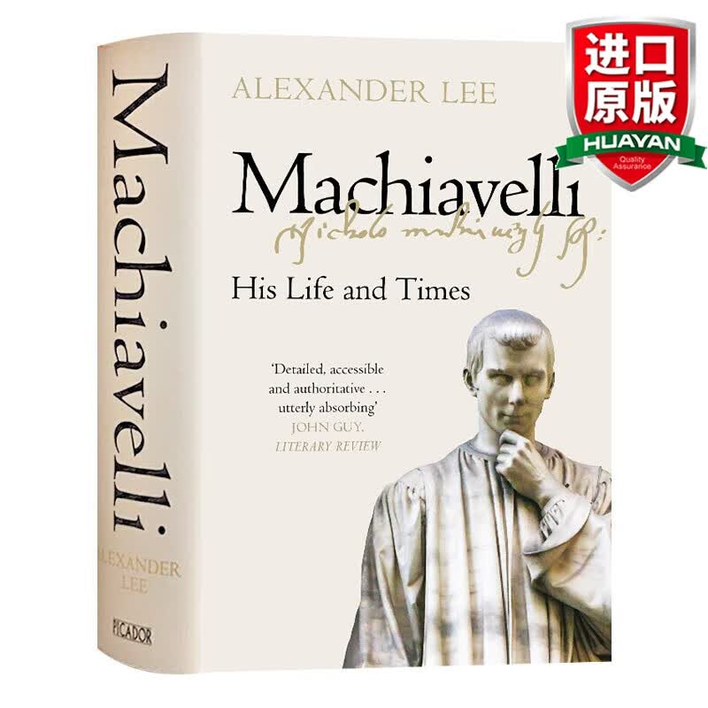 华研原版 马基雅维里 他的生活与时代 英文原版 Machiavelli His Life and Times 人物传记 英文版 进口英语书籍