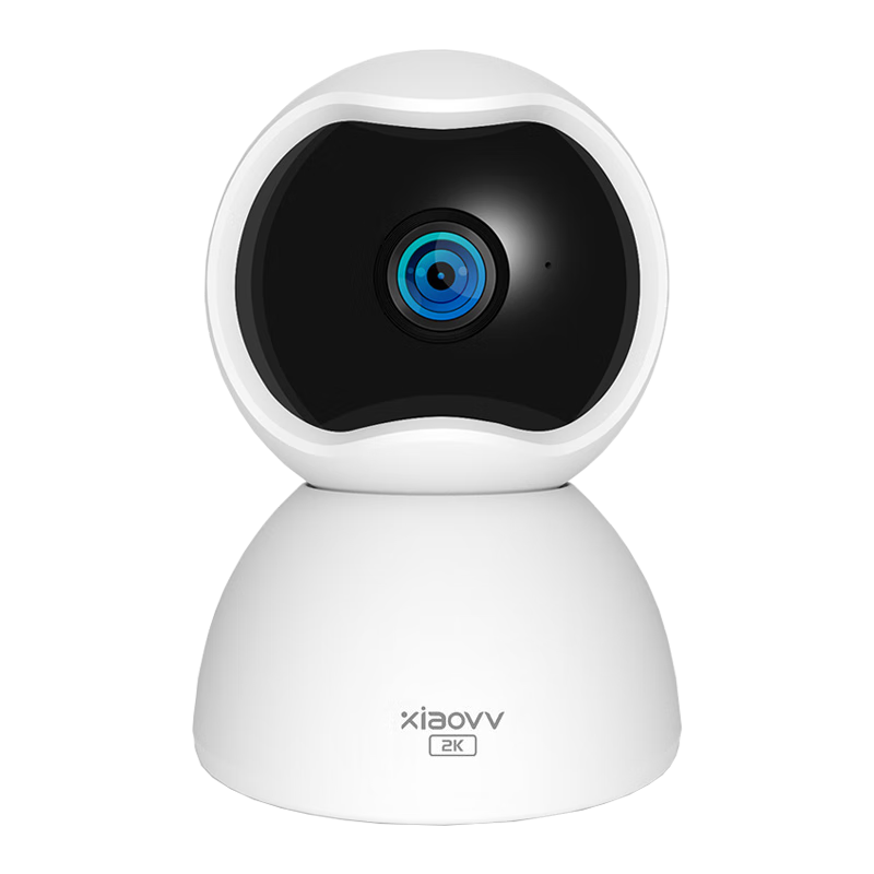 xiaovv家用云台监控器2K超高清手机远程控制红外夜视摄像机
