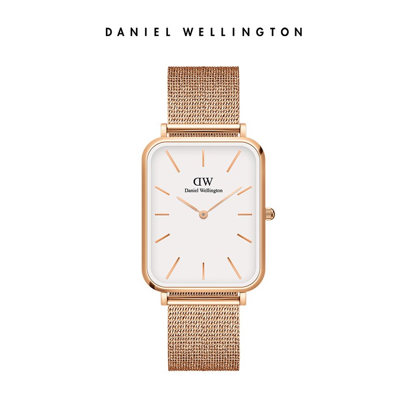 丹尼尔惠灵顿（DanielWellington）[部分爆品5折]DW手表女流金女士手表石英欧美腕表 生日礼物送女友 玫瑰金白盘DW00100465