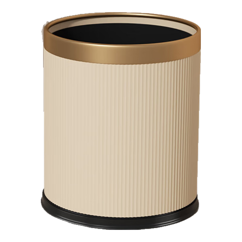 飛達三和無蓋垃圾桶12L黃色輕奢高檔雙桶設(shè)計家用客廳臥室廚房辦公室?guī)?></div>
                                <div   id=