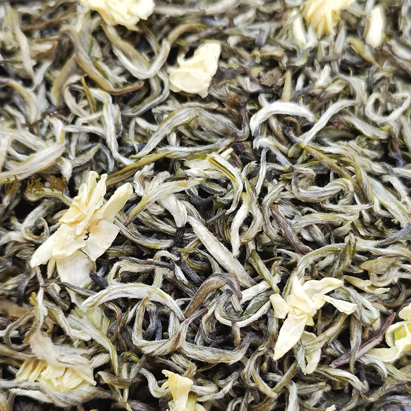 宜享健康飘雪茉莉花茶蒙顶山特级毛尖绿茶浓香型四川碧潭2020新茶叶