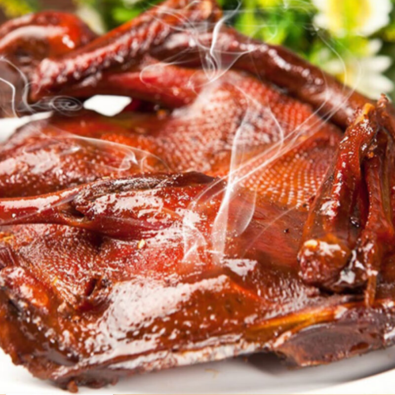 仙都辣醬鴨醬板鴨  鹵味零食小吃休閑食品招牌手撕醬板鴨 辣