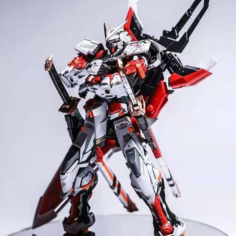 万代(bandai)高达rg系列国产高达模型国产大班mg红异端改飞翼天使拼装