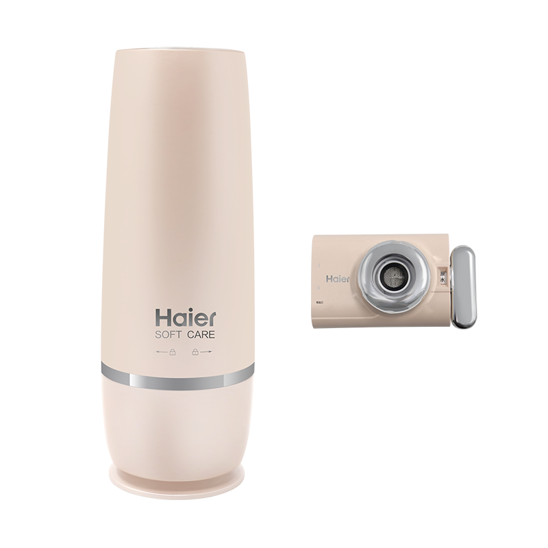 海尔（Haier） 家用净水器美容宝软化水质龙头式迷你台式台上式软水机 HS036-OH(C)软水机