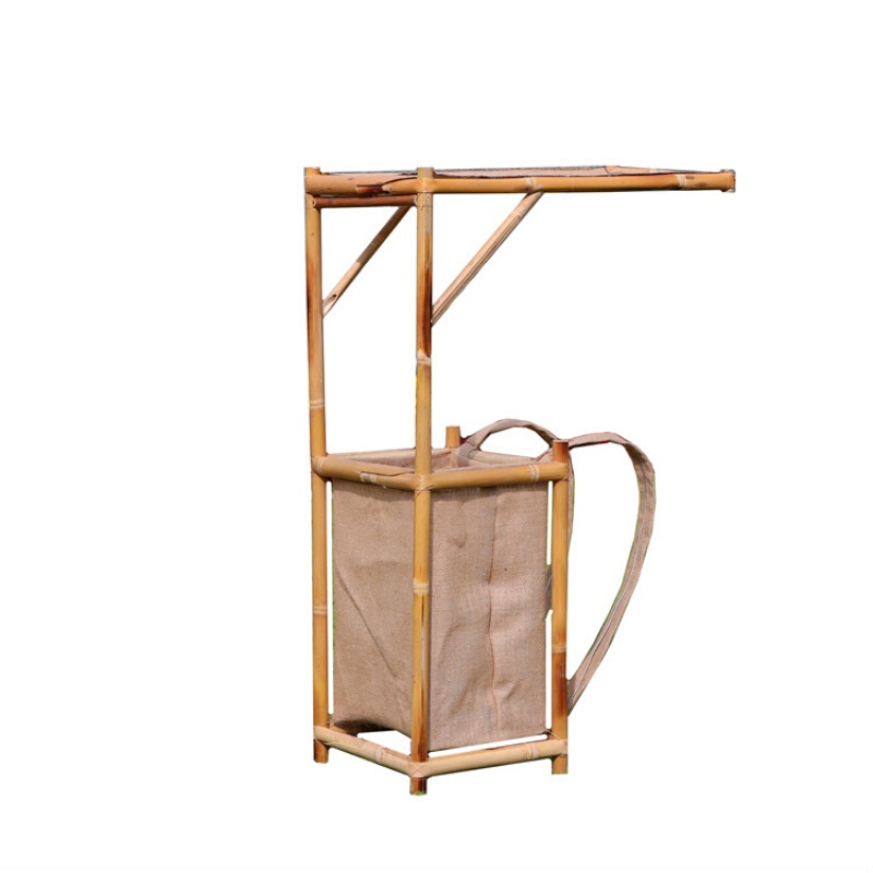 箱行脚僧状元箱古装道具竹编徒步背包 宁采臣成人道具(高度90厘米)