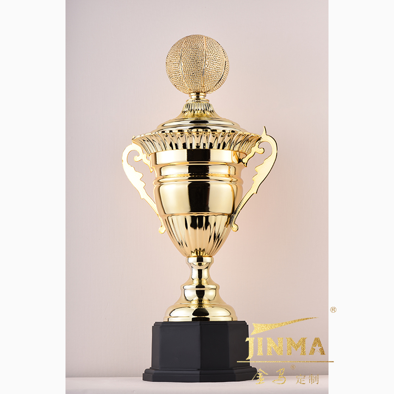 jinma定制 金属篮球奖杯 篮球冠军奖杯 篮球奖杯 mvp