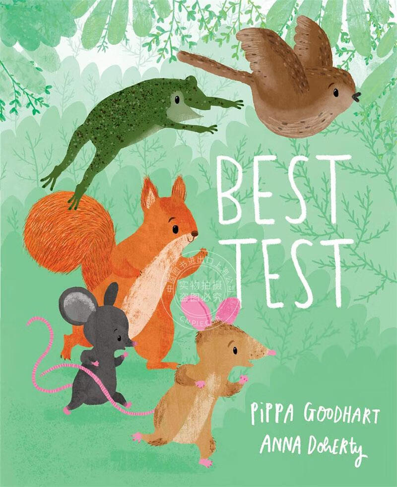 最好的测试 英文原版 Best Test 儿童亲子互动绘本