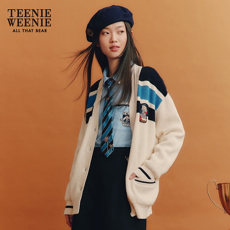 Teenie Weenie С�� ѧԺ��ײɫ��֯������Ůװ 