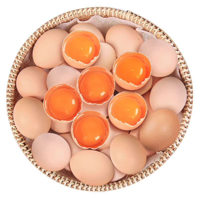 春之言农家散态土鸡蛋草蛋农村笨鸡蛋月子宝宝蛋批发现拣现发 土鸡蛋10枚