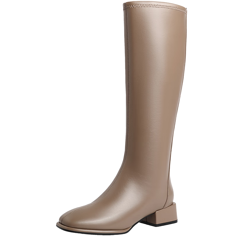 20�㿪ʼ������ ��ͲѥŮ�̳�ͬ�ͷ���ݵ���ѥ ��ɫ 