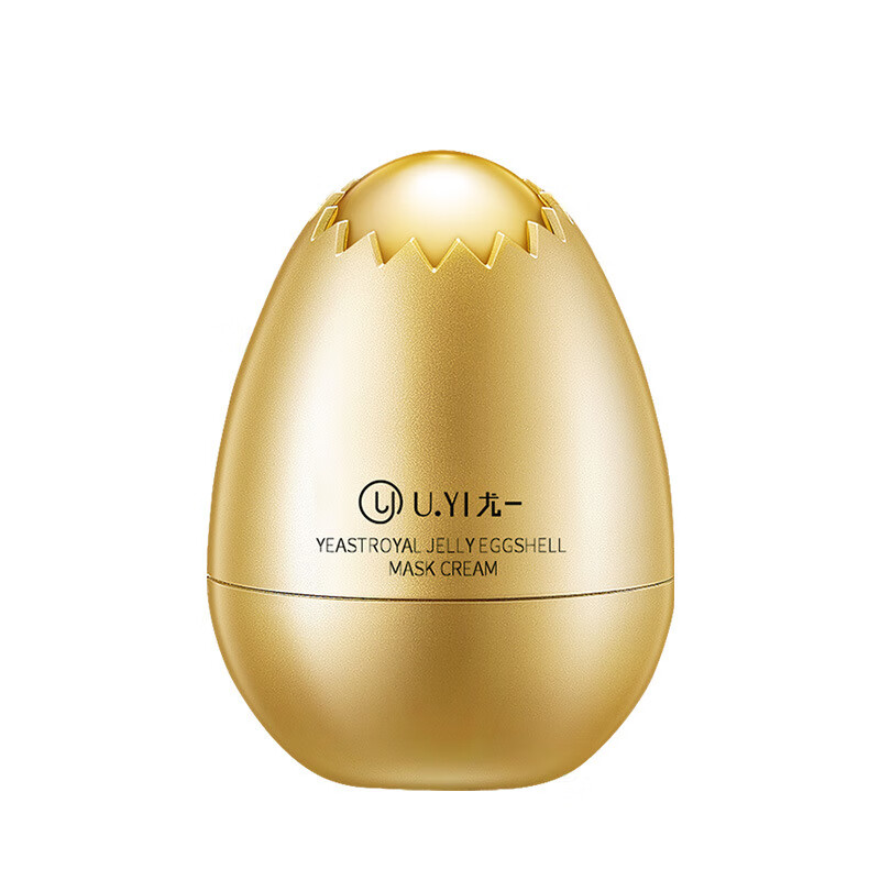 韵芙秀尤一蛋蛋面膜霜酵母蜂王浆卵壳补水保湿提拉免洗撕拉 尤一蛋蛋
