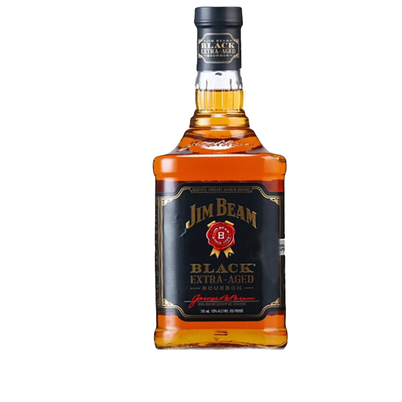 JIM BEAM 金宾 黑牌 美国 波本威士忌 43%vol 700ml