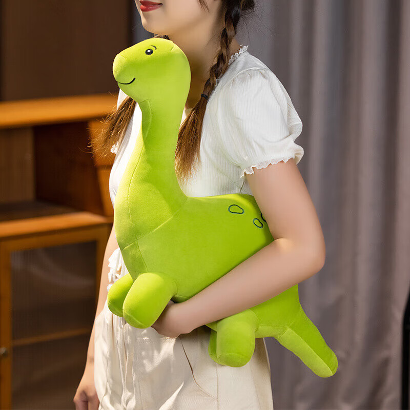 公仔可爱剑龙玩偶睡觉抱枕娃娃生日礼物 尺寸见选项 大号三角龙48厘米