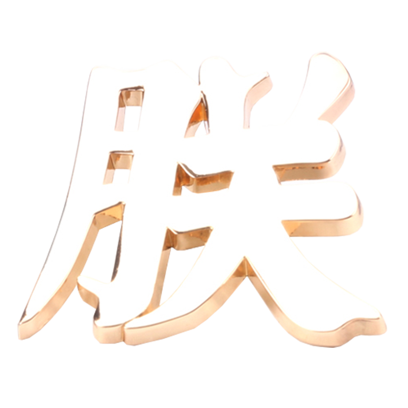 三尺鲤趣味文字徽章女原创设计衣物装饰品高考生日礼物母亲节 朕字