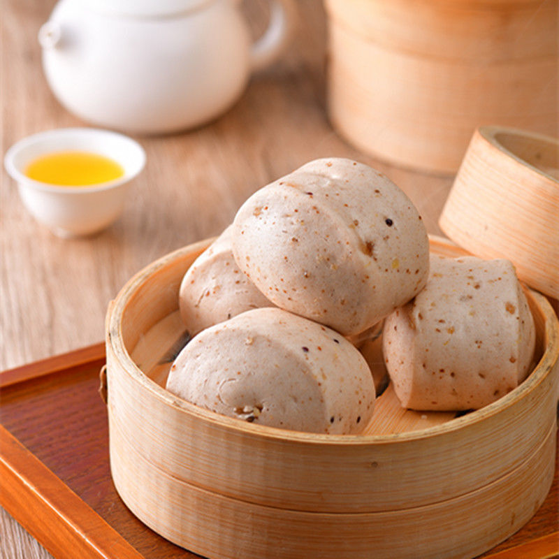 宜享健康食品坚果藜麦 红糖 小麦馒头老少皆宜 坚果藜麦馒头25g*12