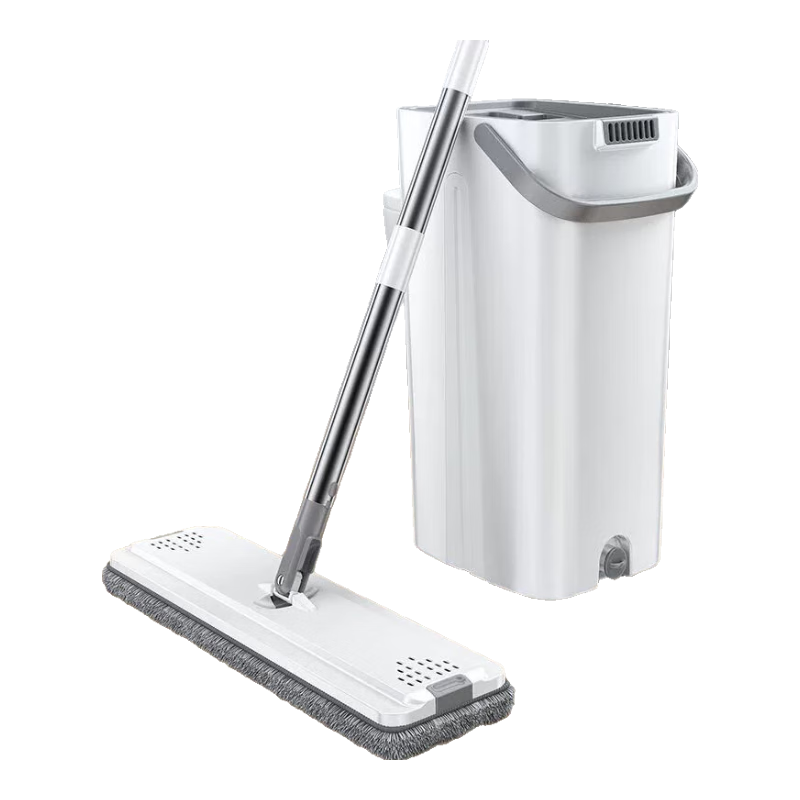 家妙芙（Jiamiaofu）懒人拖把家用一拖净免手洗2025新款免手洗平板拖把6块布带桶拖把