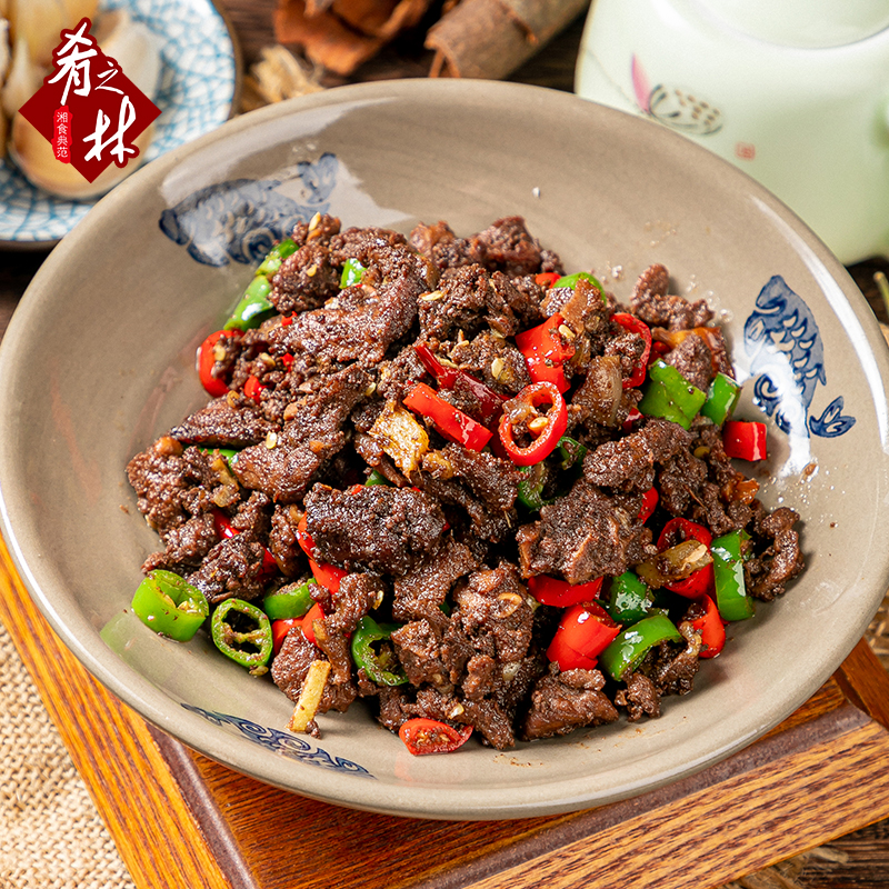 肴之林永州稻田血鸭280g湘菜半成品速冻酒店特色菜生鲜预制菜龙年年夜