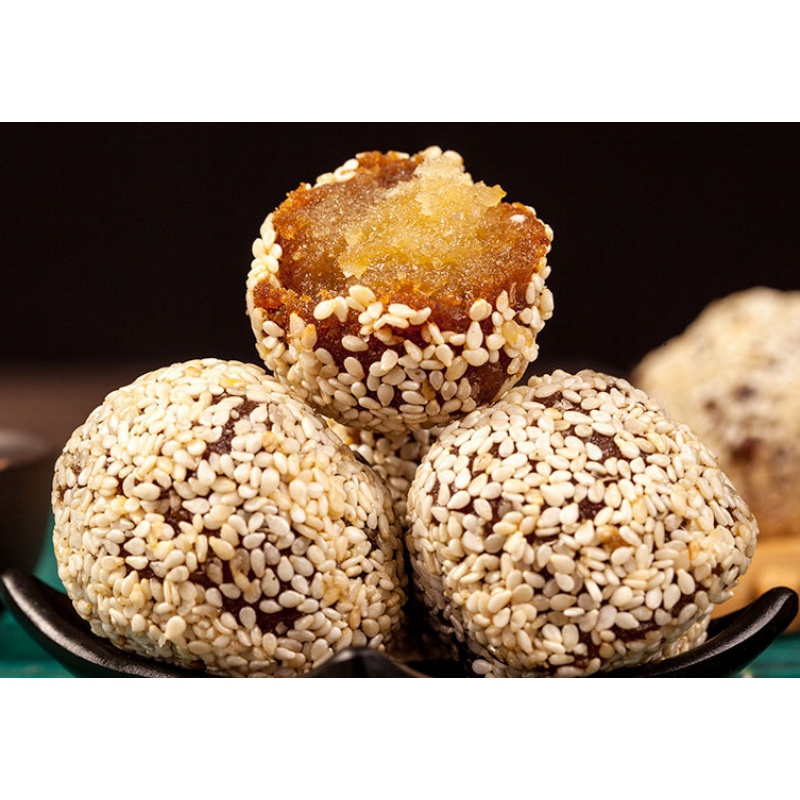 虎钢馋闻喜煮饼2000g山西特产晚上解饿糕点点心网红休闲零食小吃 原味