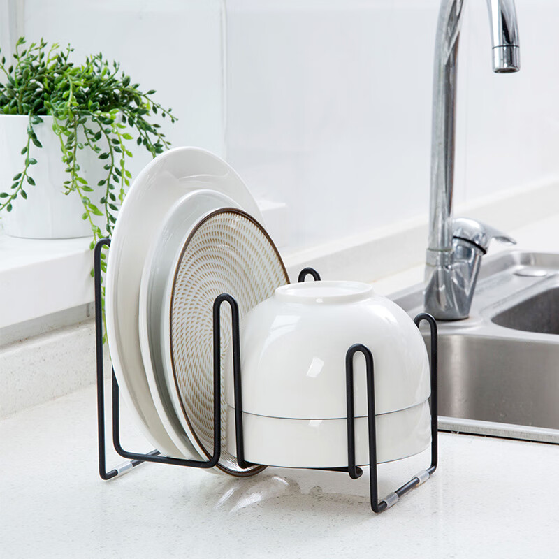 铁艺碗碟架放碗架碗筷收纳架厨房碗盘架子盘子沥水架置物架
