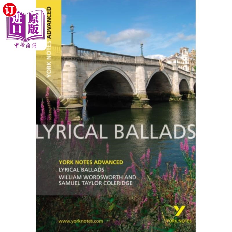 海外直订lyrical ballads: york notes advanced 抒情民谣:约克笔记