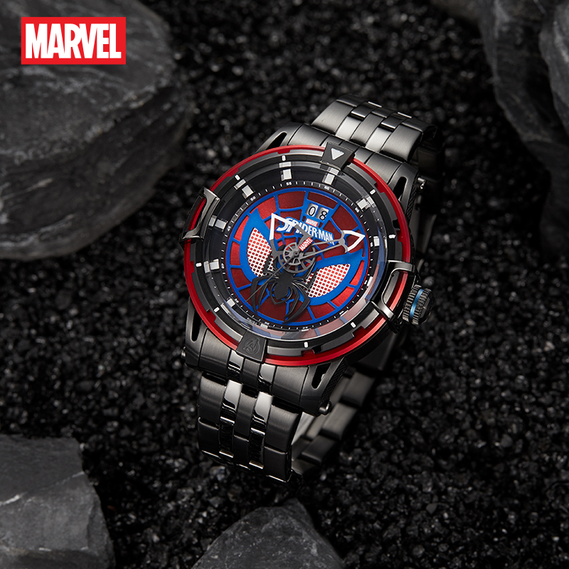漫威(marvel)手表男marvel高中学生潮男夜光防水炫酷男士手表个性