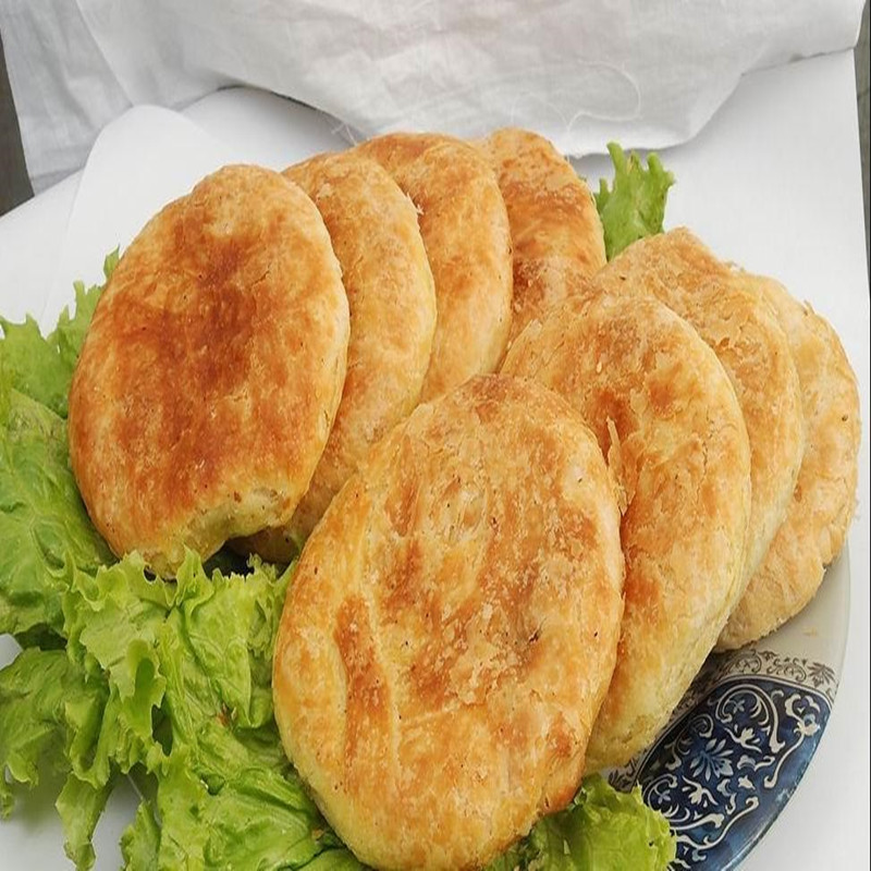 虎钢馋天津特产小吃芝麻油酥麻酱甜烧饼传统点心零食火烧现做口味