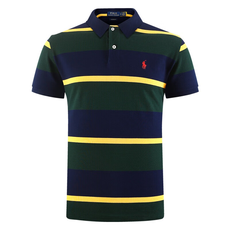 polo by ralph laurenlauren ralph lauren拉夫劳伦条纹polo衫男小彩