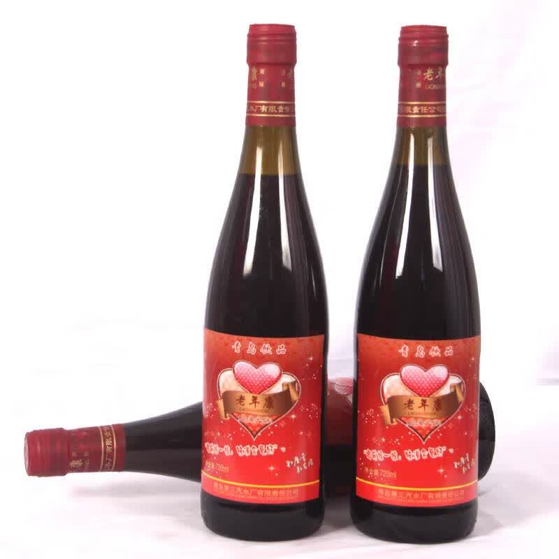 嫩个青岛老年康甜酒果汁饮料大瓶装饮品整箱喜宴童年80后90后怀旧复合