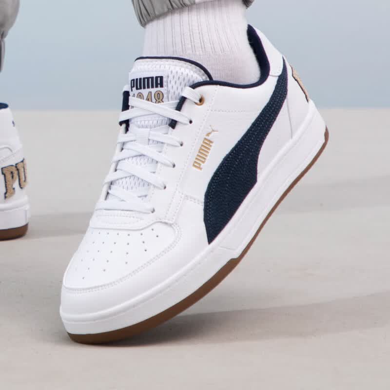 彪马（PUMA）板鞋男鞋女鞋夏季低帮耐磨休闲鞋缓震平底鞋透气运动鞋情侣鞋子男 395082-01 37.5