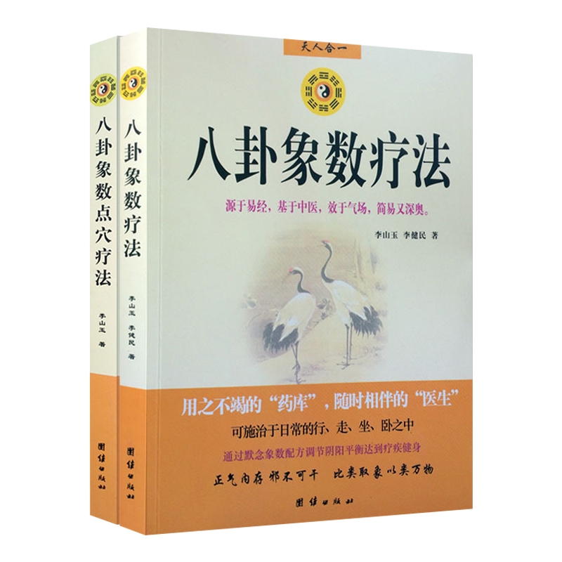 八卦象数疗法+点穴疗法共两册 李山玉