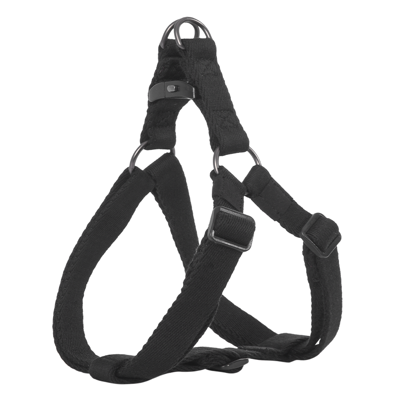 多尼斯遛狗繩狗狗牽引繩胸背帶幼小型犬泰迪柯基法斗博美比熊 黑色胸背帶 S（推薦<9斤）