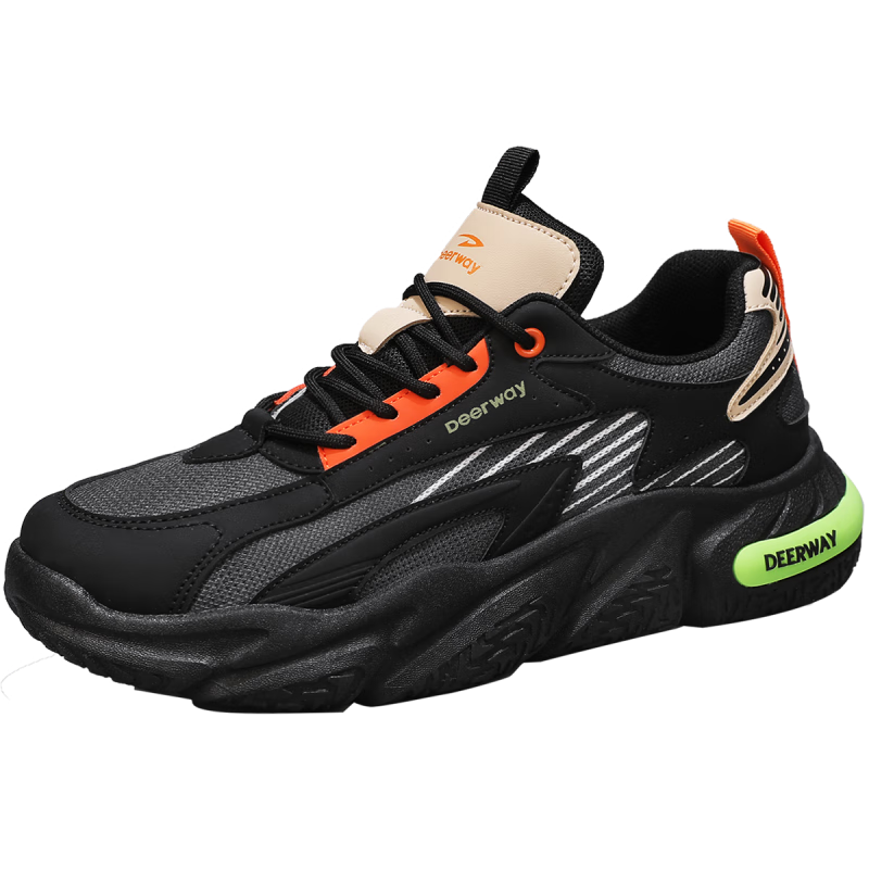 �¶��ݣ�DEERWAY����Ь����2025�����ϵ�Ь��ʿʱ����������Ь����˶�Ь ��ɫ 40