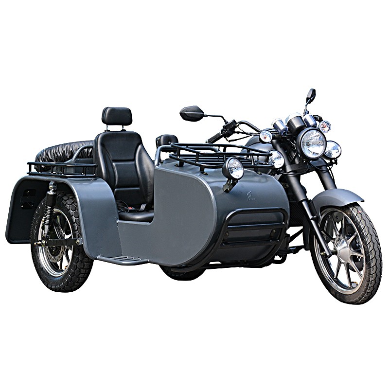 赛摩边三轮摩托车宗申动力水冷300cc复古太子车偏三轮侉子电喷可上牌