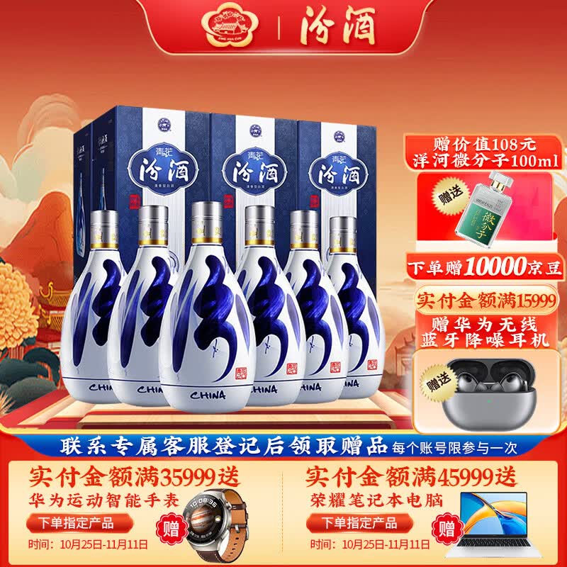 汾酒 青花20 清香型白酒 53度 500ml*6瓶 整箱装使用感如何?