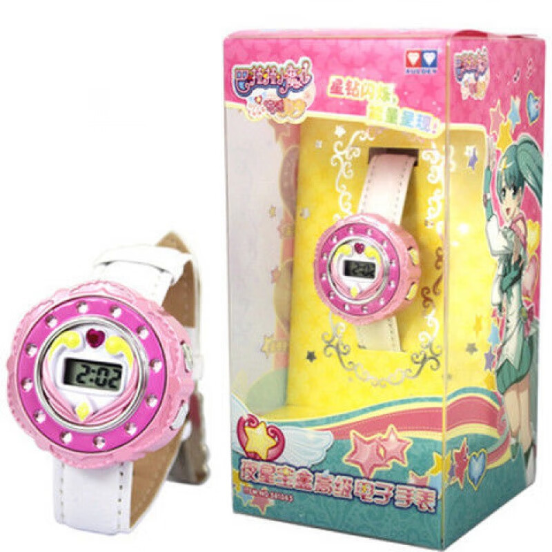 巴啦啦小魔仙美雪美琪小蓝 夜星宝盒电子手表581365