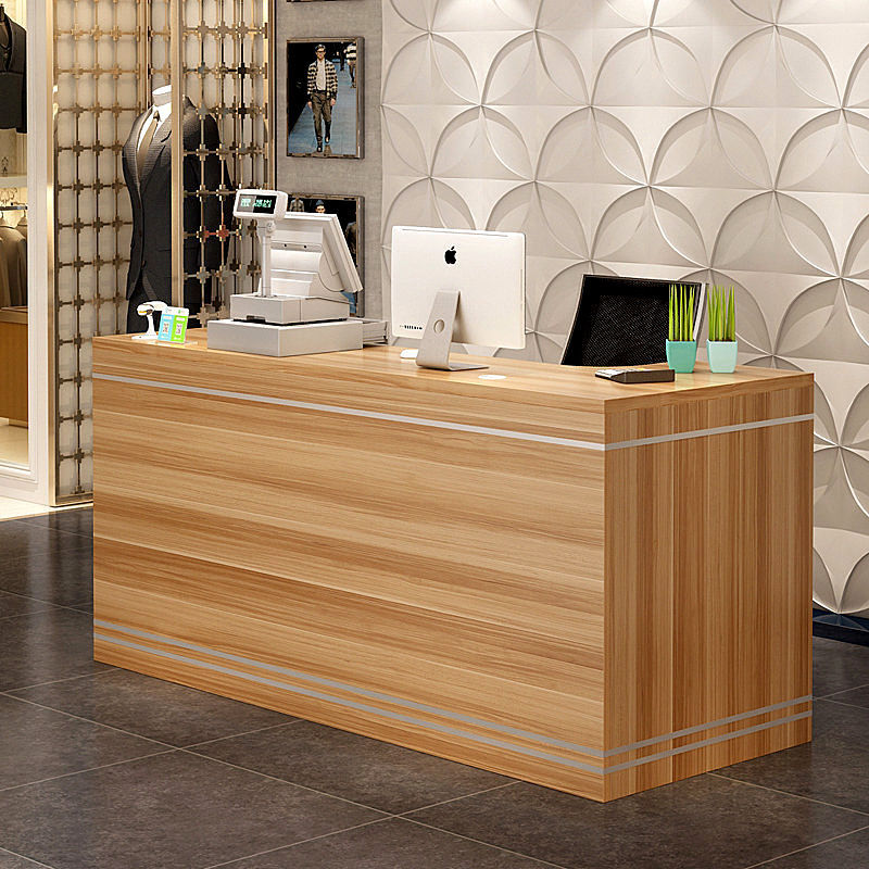 【官方旗舰】 超市收银台柜台桌店铺便利店转角奶茶商用水果店小型