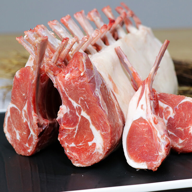 羊排内蒙羊肉新鲜羊排烧烤生羊排3斤法排5斤肋排手把肉冷冻 林诺新威